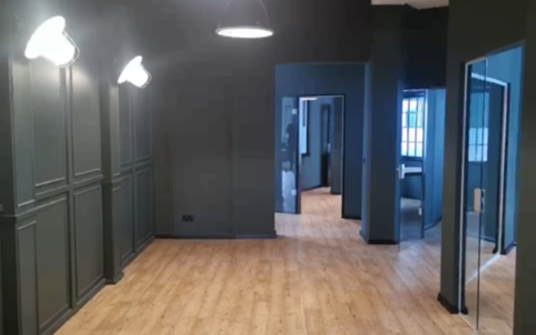 Umbau und Konzeption Bürofläche Bonbonfabrik 1 Etage.